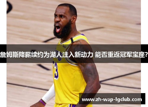 詹姆斯降薪续约为湖人注入新动力 能否重返冠军宝座？