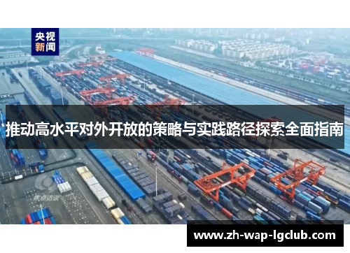 推动高水平对外开放的策略与实践路径探索全面指南